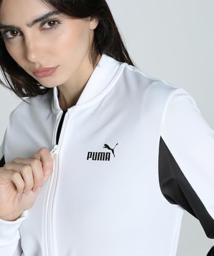 Image of Puma Women Knitted Polyester Baseball Long Sleeves Suits
