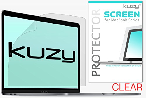 Kuzy Pro 13 inch Screen Protector 2019 2018 Model A2159 A1989 A1706 A1708 Film Protector - Clear Crystal Finish