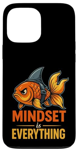 Mindset is Everything Fish with Shark FinOtBbNB X}zP[X iPhone 13 Pro Max p