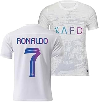 RJM Men Polyester Regular Fit Ronaldo Jersey 2025/26 (CR7 Fans Jersey Special Version)