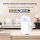 Haozee Smart Motion Sensor, Zigbee PIR-Bewegungssensor mit Beleuchtungswert, Hohe Empfindlichkeit, Echtzeiterkennung, Zigbee-Hub erforderlich, Unterstützt Home Assistant, Zigbee2MQTT