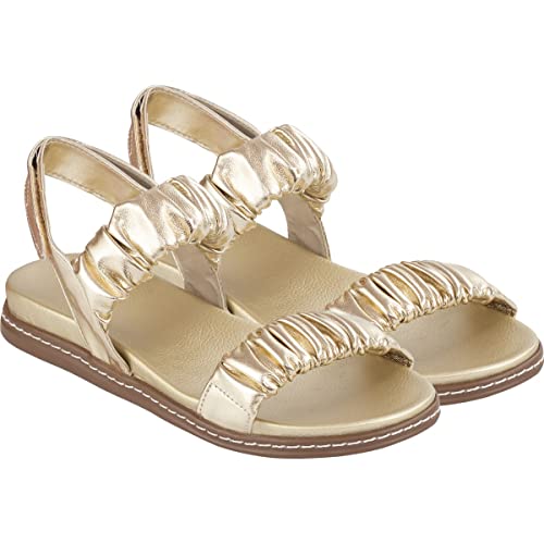 Sandalia Feminina Birken Papete Confort Macia Tratorada ModaOuro35
