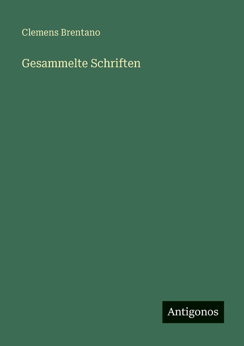 Gesammelte Schriften