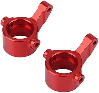 C31418RED Alloy Machined Steering Blocks for Axial 1/18 Yeti Jr RTR