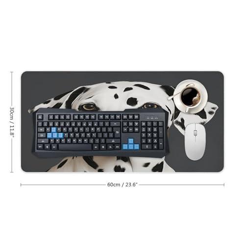 Tapete para escritorio Dalmatian grande antideslizante miniatura 2