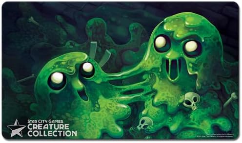 Creature Collection Ooze Gaming Playmat for MTG/TCG - 24x14 Inch Rubber