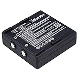 Akku-King Akku kompatibel mit Hetronic 68300510, 68300520, 68300530 - NI-MH 600mAh - für Ergo, FBH300, Nova, Nova Ergo, 68300525, Abitron KH68300520.A
