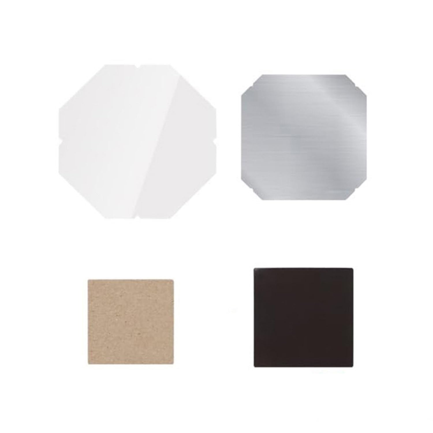 Kit de presse for badges métalliques personnalisés 50 x mm avec 100 accessoires et coupe-carré(1000Supplies)