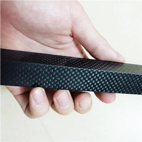 1PCS Length 800mm 30x30x28mm 3K Full Carbon Fiber Square Tube High Strength Surface Plain Glossy 3K Carbon Fiber Square