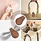 NJCXOLA 2 Stück Leder-Magnet-Lesezeichen Magnetisch Retro-Buchseitenhalter Vintage-Seitenmarkierungsclip handgefertigt niedliches Lesezubehör für Frauen Bücherwurm Buchliebhaber Lesergeschenk