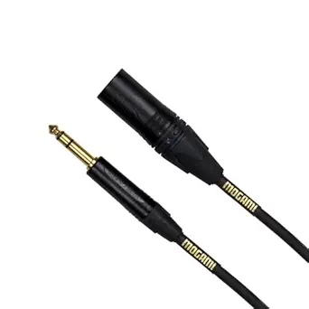 Mogami Gold-TRS-XLRM-10 | High Definition Patch Cable TRS to XLR Male
