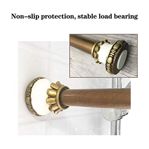 Tringle rideau douche extensible pour régler le problème des fixations instables - 6