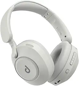 Headphone Dapon H02d Pró Anc Híbrido Bluetooth 6.0 Multiponto 100h De Bateria Over-Ear Cancelamento de Ruído 40db (Branco)