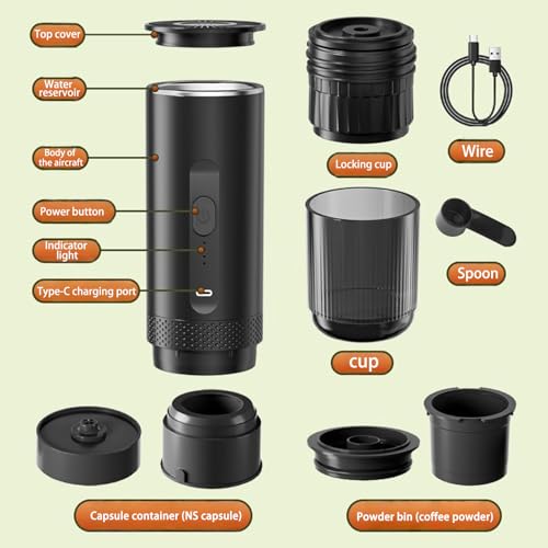 Machine à café compacte USB : fini le nettoyage en voyage et en randonnée - 7