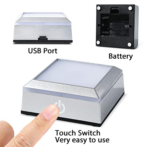 Hochance 3D Rose Crysatl I Love You Multicolor Nightlight,Mothers Day Gifts Ideas For Mom Wife From Daughter Husband,Valentines Anniversary Birthday Presents For Girlfriend Couple Her #TOP3