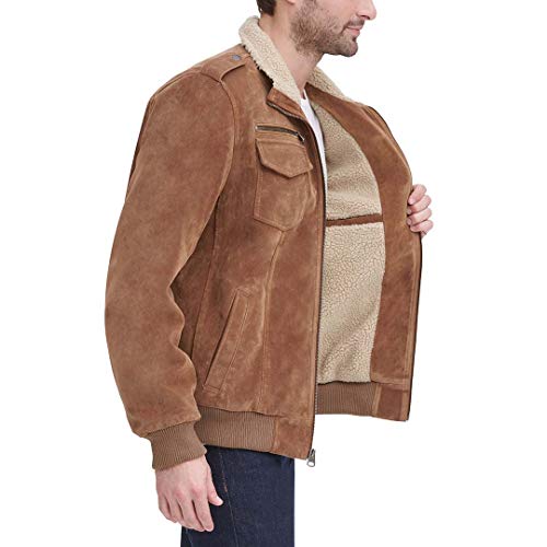 Image of Levi's Men's Vintage Deer Faux Leather Aviator Bomber (Standard and Big & Tall)