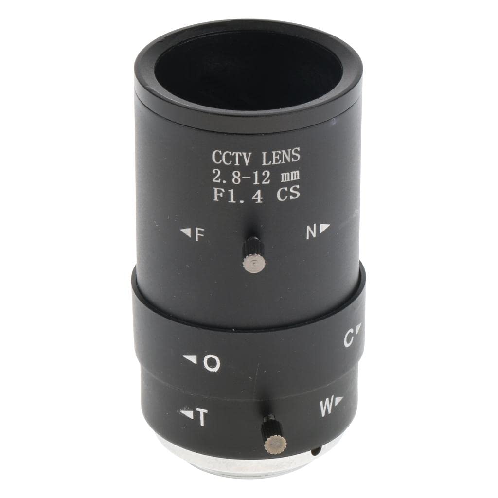 2,8–12 Mm 1/3" .4 Objektiv mit Manueller Blende Und CS Anschluss für Sicherheits Und Überwachungskameras