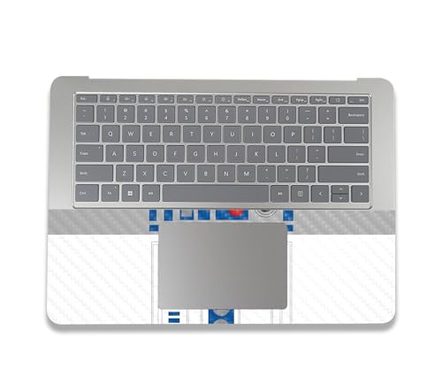 Image of MightySkins Carbon Fiber Skin Compatible with Microsoft Surface Laptop Studio 2 (2023) Full Wrap Kit - Cyber Bot | Protective, Durable Textured Carbon Fiber Finish | Easy to Apply | Made in The USA