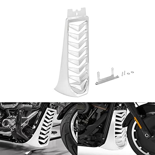 Aileron de carénage avant moto de finition chrome pour gamme Harley Softail 2018-2024