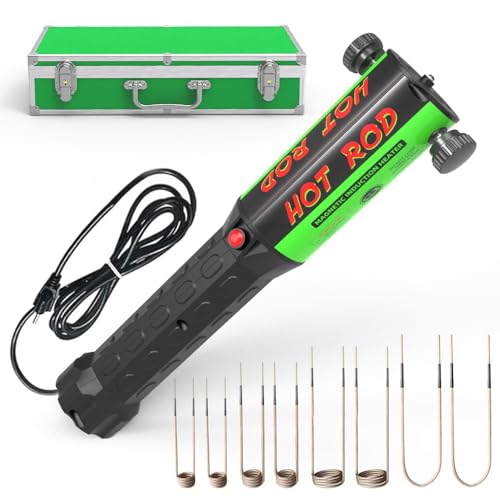 Magnetic Induction Heater Kit - 1100W 110V Hand Held Automotive Heat Tool For Rusty Screw Removing...