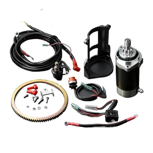 DT40 40HP 2ストロークエンジンスターターモーター整流器ボート用電動スタートキット交換部品 (スペアパーツ)