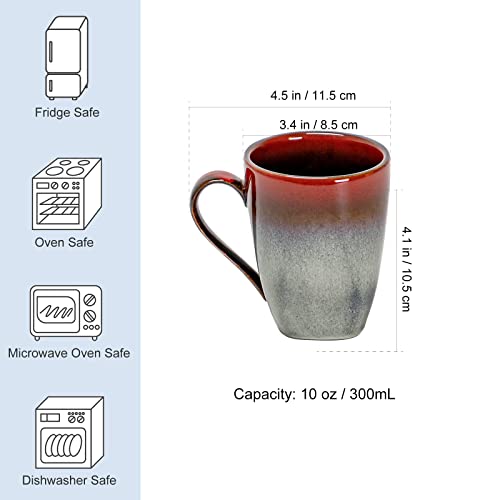 Henxfen Lead B-04-GN-US Coffee Mugs Set Of 4 thumb #1