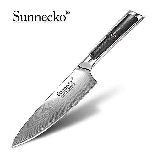 Chef Knife - Sunnecko 6.5" Kitchen Knife Gyutou Knife - Japanese VG-10 Cored