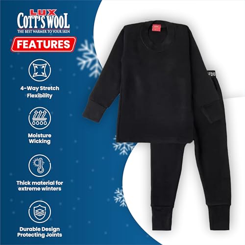 Image of Lux Cott's Wool Kids Cotton Thermal Set