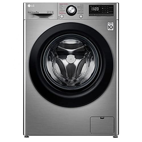Lavadora LG F4WV3008S6S 8K 1400R A+++