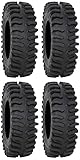 Full Set of System 3 XT400 (10ply) Radial ATV Tires [35x10-18] (4)