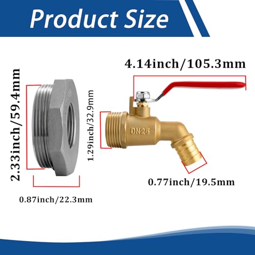 Llave para tambo de 200 litros 11 Imagen adicional