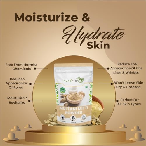 Image of Organic Multani Mitti Powder For Face 400g