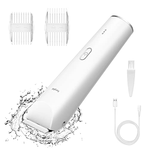 Furrykid Dog Clippers For Grooming, Low Noise Waterproof Dog Grooming Kit, Rechargeable Cordless Electric Hair Clippers Kit For Dogs Cats Pets #TOP2