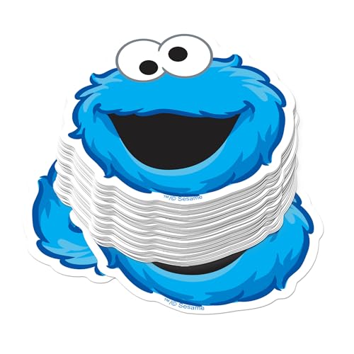 Sesame Street Cookie Monster Face Tablet Cookie Monster Face Variety Set