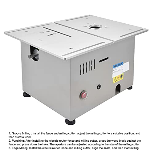 Scie à table électrique mini outil de coupe DC12 24V 96W - 8