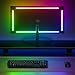 Lumtang 4 Sides 27-32 Zoll PC Monitor Hintergrundbeleuchtung,RGBIC LED-Lichtstreifen synchron mit Bildschirmfarbe und Musik für Spiele, Filme usw., einfach zu verwenden ohne Kamera, Softwaresteuerung