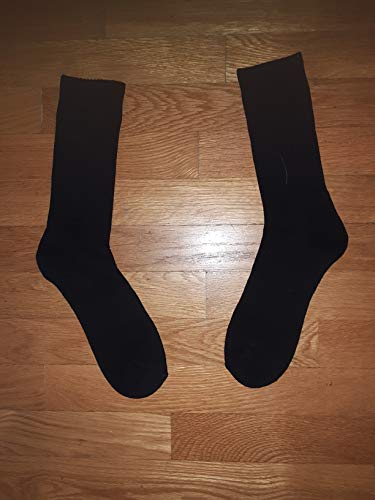 Hemp High Performance Black Crew Socks3