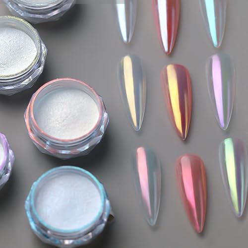 Pretty Diva 8-Color Chrome Nail Powder