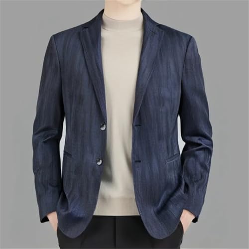 Men's Casual Business Dinner Slim Suit Jacket Wedding Groomsmen Printed Blazer3