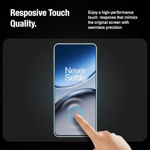 Image of Supershieldz NeoGuard HD+ Tempered Glass Screen Protector Guard for OnePlus Nord 4 5G, 9H Hardness, Edge-to-Edge, Military Grade Protection, Easy Installation Kit