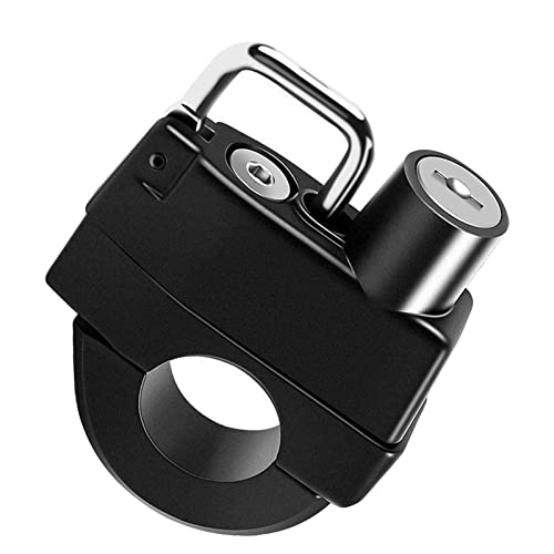 vincente Lucchetto Universale per caschi da Moto - Lucchetto per caschi da Moto | Lucchetto Universale per caschi per Parti di Moto, Serrature in Lega con 2 Chiavi per la Maggior Parte delle Moto