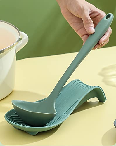 2 Pezzi Porta Cucchiaio Silicone Cucchiaio di