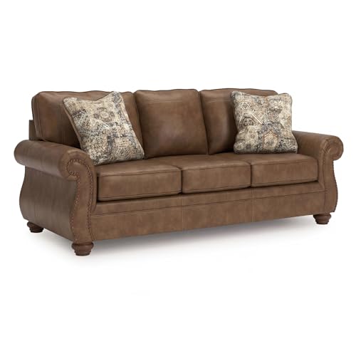 Image of Signature Design by Ashley Chatterton Queen Sleeper Sofa Bed, Earth Brown