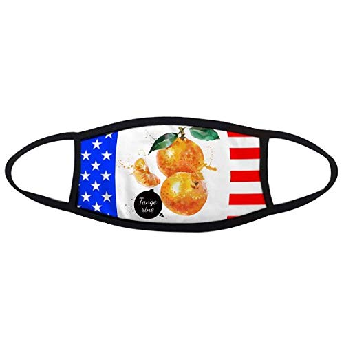 Masque de mandarine pour la bouche protection anti-poussière confortable