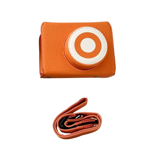 Funda de cámara XE5 naranja para fotografía urbana y viajes activos