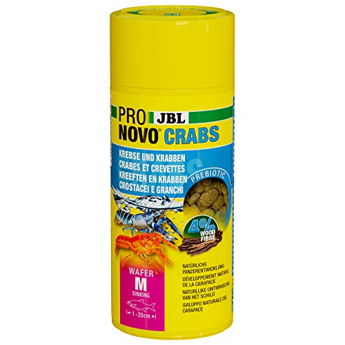 JBL Pronovo Crabs Wafer - Oblea para Alimentos para cangrejos (tamaño M, 250 ml)