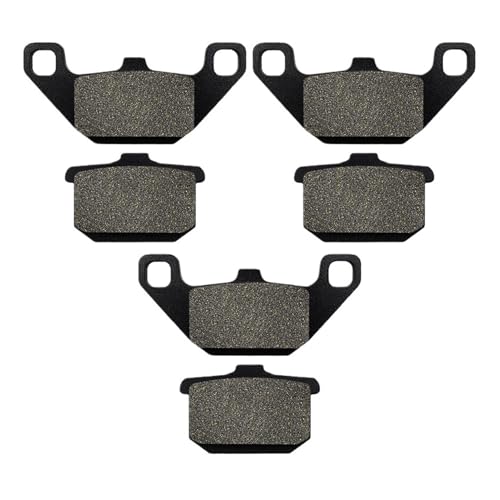 AMXNJUD �I�[�g�o�C�̃t�����g�܂��̓��A�p�b�h�ƌ݊��� Kawasaki ZG1200 �{�C�W���[ 1986-2003 GTR 1000 ZG1000 86-93 VN1500 �o���J�� 1988-1995(3 Pairs)