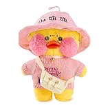 QCOTNG Duck Stuffed Animal Soft Cute Yellow Plush Toy with Outfits and Accessories to Removable Dres