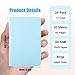 Xvvirnt 24 Pack Mini Notebooks, 3.5 x 5.5 Inch Small Notebook, Small Pocket Notebooks & Journals Bulk,Lined Notebook,Colorful Cover Memo Notepad for Travelers Office Supplies,30 Sheets/60 Pages
