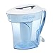 ZeroWater 10 Cup Water Filter Pitcher with Water Quality Meter
